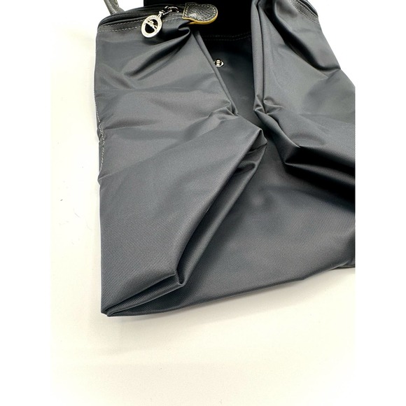 🔥Sold 🔥 Le Pliage L (Grey and Yellow) Nylon Shoulder bag (NWOT) - Picture 6 of 11